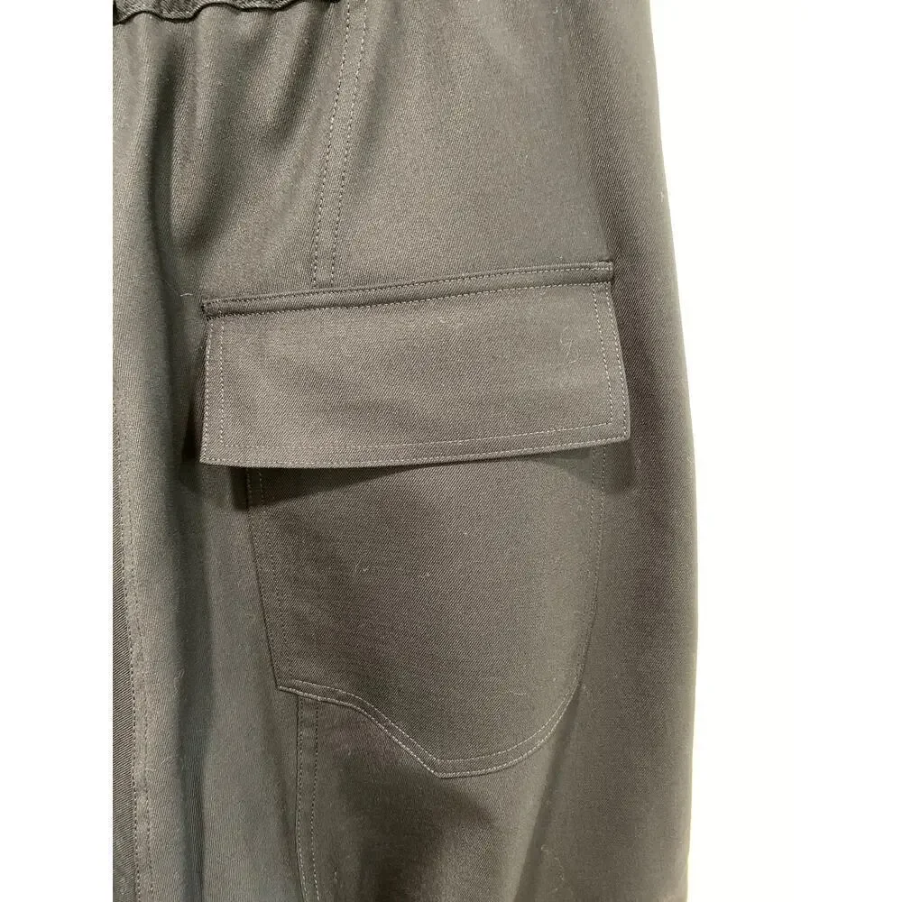 Nili Lotan Aida Wool-Blend Twill Pants in Blue - Picture 12 of 14